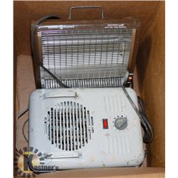 2 SPACE HEATERS.
