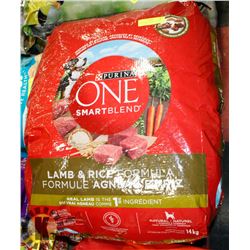 PURINA ONE SMART BLEND DOG FOOD LAMB & RICE