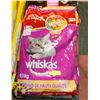 Image 1 : WHISKAS CAT FOOD MEATY SELECTIONS 9.1KG,