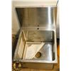 Image 1 : STAINLESS STEEL WALL MOUNT SINK