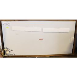STORE DISPLAY WHITE BOARD WITH MAGNET BOARD.