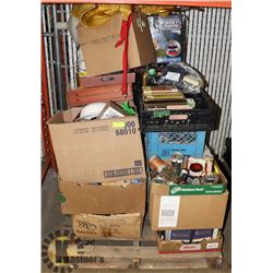 PALLET OF MISC HOUSEHOLD AND COLLECTIBLES