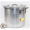Image 1 : ALUMINUM STOCK POT WITH LID