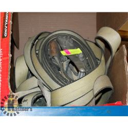 2 TIE DOWN RATCHET STRAPS