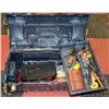 Image 1 : IRWIN TOOL BOX WITH VARIOUS NEW TOOLS.