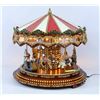 Image 1 : ORNATE LIGHT UP CAROUSEL DECORATION.