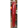 Image 1 : OUTDOOR PATIO UMBRELLA - RED.