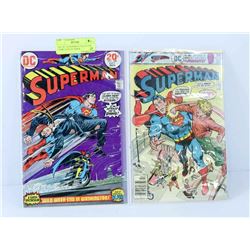 LOT OF 2 SUPERMAN COLLECTOR COMICS ISSUES #268 &