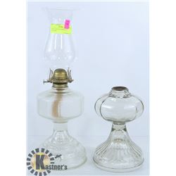 PAIR OF ANTIQUE KEROSENE LANTERNS