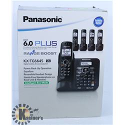 PANASONIC 5 HANDSET HOME CORDLESS HOME PHONE