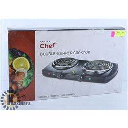 MASTERCHEF COUNTERTOP ELECTRIC RANGE W/ DUAL