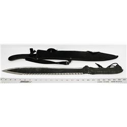HEAVY 25" BIOHAZARD ZOMBIE SURVIVAL HUNTER MACHETE