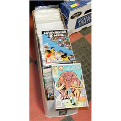 LARGE LONG BOX OF ASSORTED COMICS