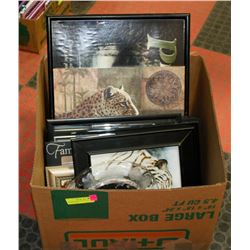 BOX W/PICTURES (WILD LIFE & INSPIRATIONAL