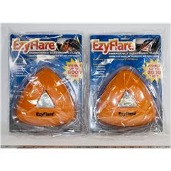 LOT OF 2 NEW ELECTRONIC EASY FLARES
