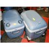 Image 1 : LOT OF 2 MOBICOOL ELECTRONIC CAMP COOLERS WITH ONE