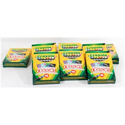 BAG OF CRAYOLA CONSTRUCTION PAPER CRAYONS.