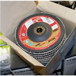 BOX OF 10 TYROL ABRASIVES TYPE 29 FLAP DISCS,