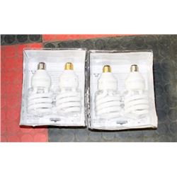 2 PACKS OF 3 WAY BULBS (NEW) (SOFT,MEDIUM,FULL)