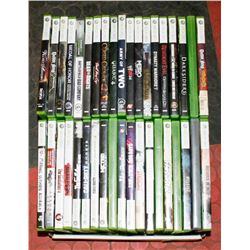 38 XBOX 360 GAMES