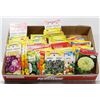 Image 1 : 150 FLOWER SEED PACKS, ASSORTED BRANDS.