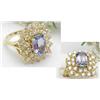 Image 1 : Ladys ring with 2.30Ct tanzanite cente