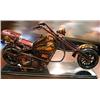 Image 1 : Music box Motorcycle made out of metal.