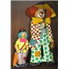 Image 1 : Clown decorator pieces.  One stands abo