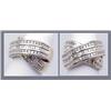 Image 1 : Diamond by-pass ring 1.0ctw 14kt yellow