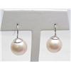Image 1 : 14mm Pearl earrings