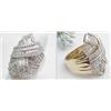 Image 1 : 2.80ctw diamond ring.  Baguettes and ro
