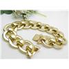 Image 1 : 18kt bracelet 140.8gr   90.67dwt  8 1/2