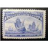 Image 1 : Scott # 233 4 Cent Columbian Stamp  MH