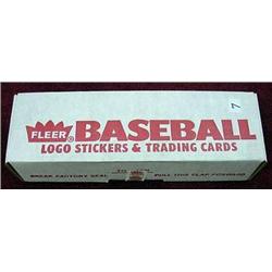 1989 Fleer Factory Sealed Baseball Coll