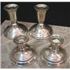 Image 1 : Sterling weighted candlesticks the tall