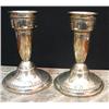 Image 1 : Sterling weighted candlesticks the tall