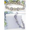 Image 1 : Tanzanite bracelet 8.0ctw with 6.0ctw o