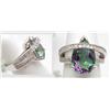 Image 1 : 4.0ct Mystic Topaz and diamond bypass r