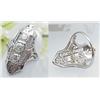 Image 1 : Vintage Diamond three stone ring approx