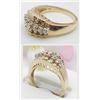 Image 1 : diamond ring 1/2ctw 6.1gr finger size 6