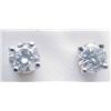 Image 1 : Diamond stud earrings round brilliant c