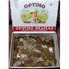 Image 1 : Cigar Box of 1000 Wheat Pennies