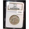 Image 1 : 1946 Walking Liberty Half Dollar  NGC  