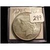 Image 1 : 1924-S Peace Silver Dollar  BU