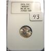 Image 1 : 1916 Mercury Dime  NGC  MS 65 Full Band