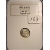 Image 1 : 1872-S Seated Liberty Half Dime  NGC  M