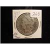 Image 1 : 1893 Morgan Silver Dollar  VG  (Cleaned