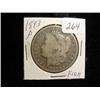 Image 1 : 1893 Morgan Silver Dollar  VG  (Scratch