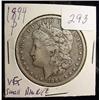 Image 1 : 1894 Morgan Silver Dollar  VG  (Small R