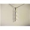 Image 1 : Diamond necklace three stone .25Ctw 14k